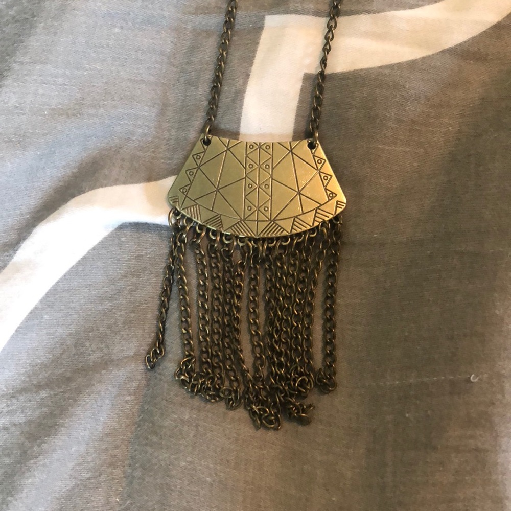 Gold Long Necklace
